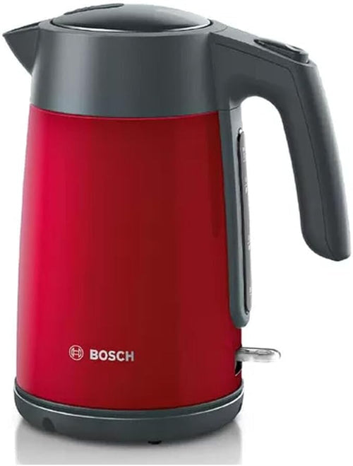 Bosch TWK7L464a - Jarro elétrico 1,7 L – 2400 W (vermelho, sem fio)