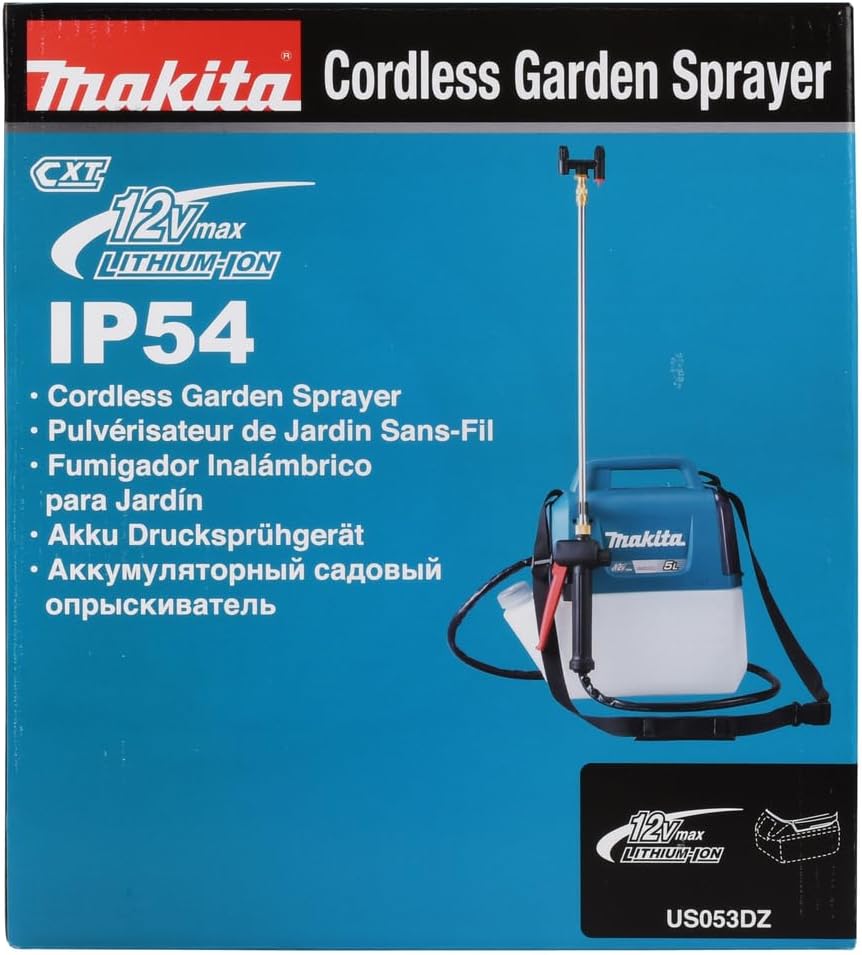 Makita US053DZ - Pulverizador de jardim manual 5 L