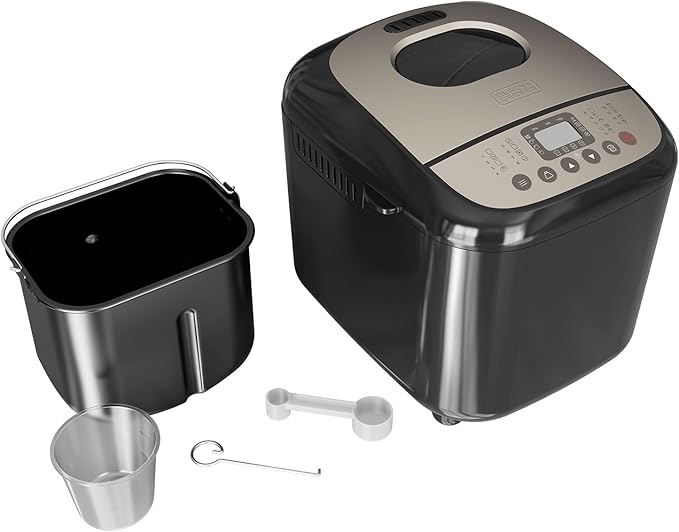 Black & Decker ES9140020B - Máquina de pão automática 600 W - até 1 kg