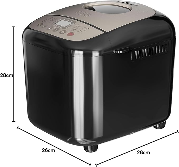 Black & Decker ES9140020B - Máquina de pão automática 600 W - até 1 kg