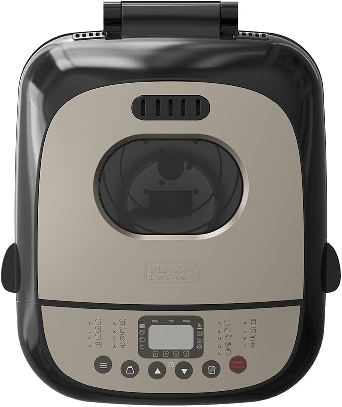 Black & Decker ES9140020B - Máquina de pão automática 600 W - até 1 kg