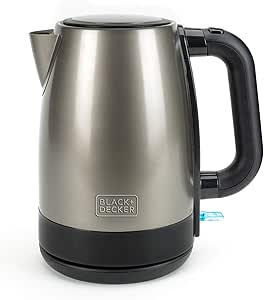 Black & Decker ES9580040B - Jarro elétrico 1,7 L 2200 W – inox/antidedadas
