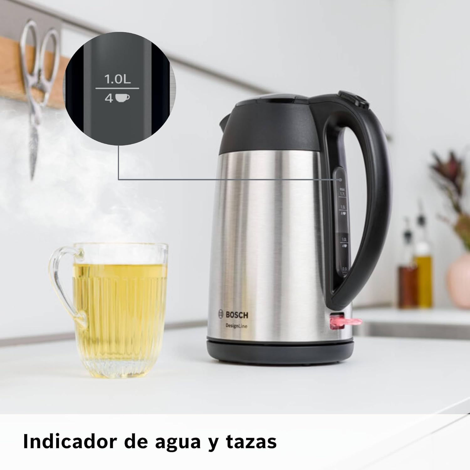 Bosch TWK3P420 - Jarro elétrico DesignLine antidedadas