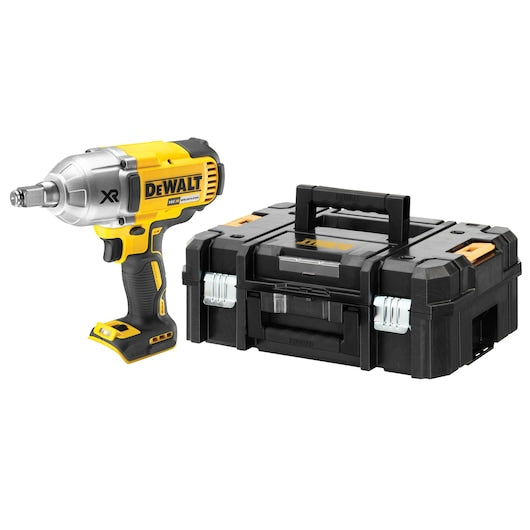 DeWalt DCF899N-XJ - Chave de impacto, sem escovas, alto torque, com anel de retenção, sem carregador/bateria, mala TSTAK II