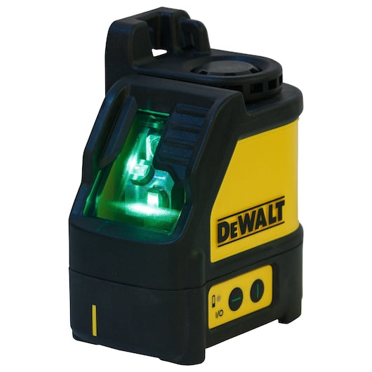DeWalt DW088CG - Laser autonivelante de 2 linhas em cruz verdes (horizontal e vertical)