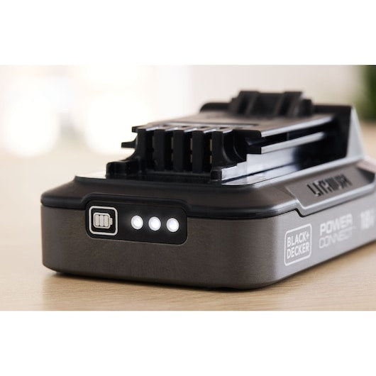 Black & Decker BDL2018S-XJ - Batería 18V POWERCONNECT™ 2Ah Lítio com indicador de estado de carga