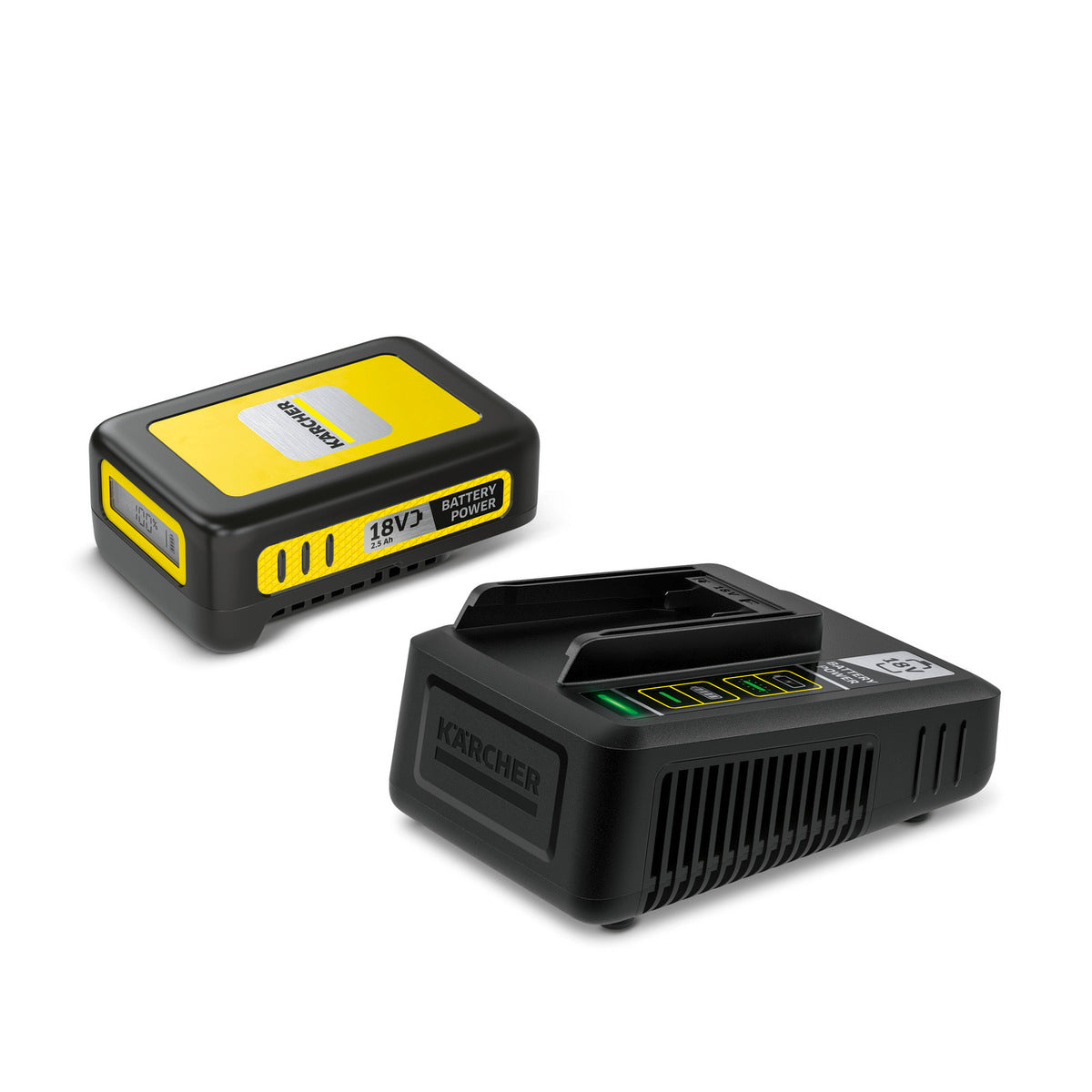 Kärcher 2.445-062.0 - Kit de iniciação, bateria e carregador, 18V, 2,5Ah