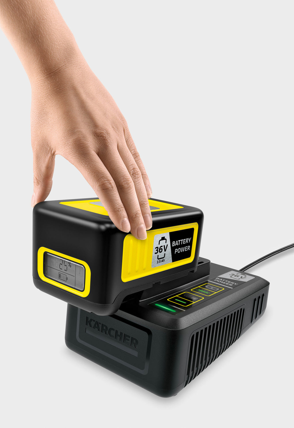 Kärcher 2.445-064.0 - Kit de iniciação, bateria e carregador, 36V/2,5Ah