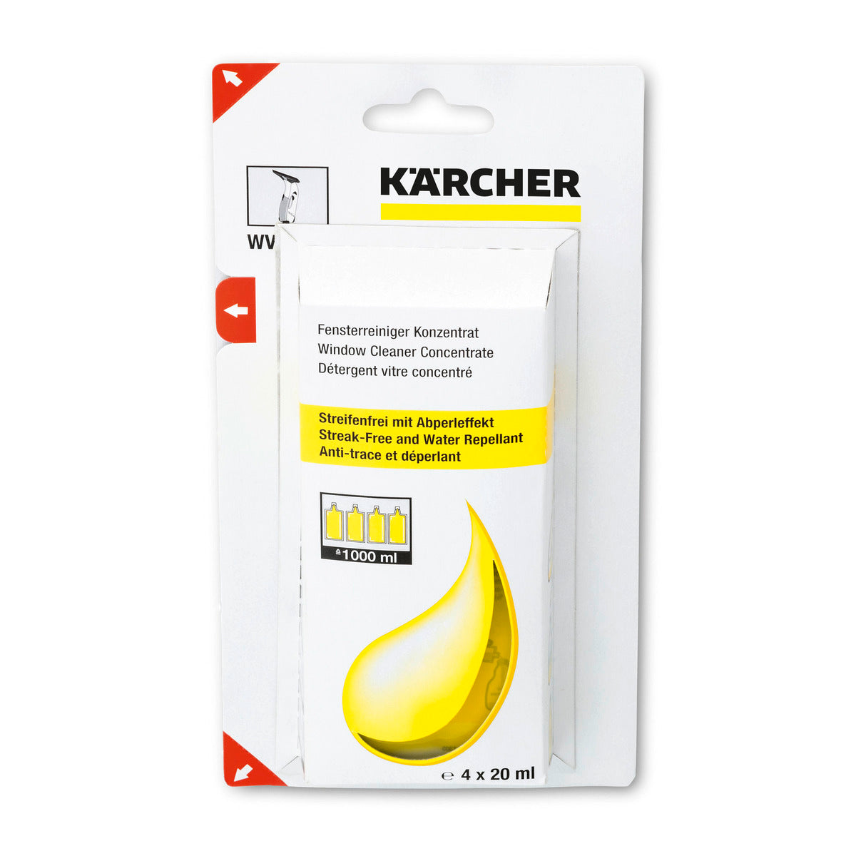 Kärcher 6.295-302.0 - Limpa Vidros RM 503, 4 x 20 ml