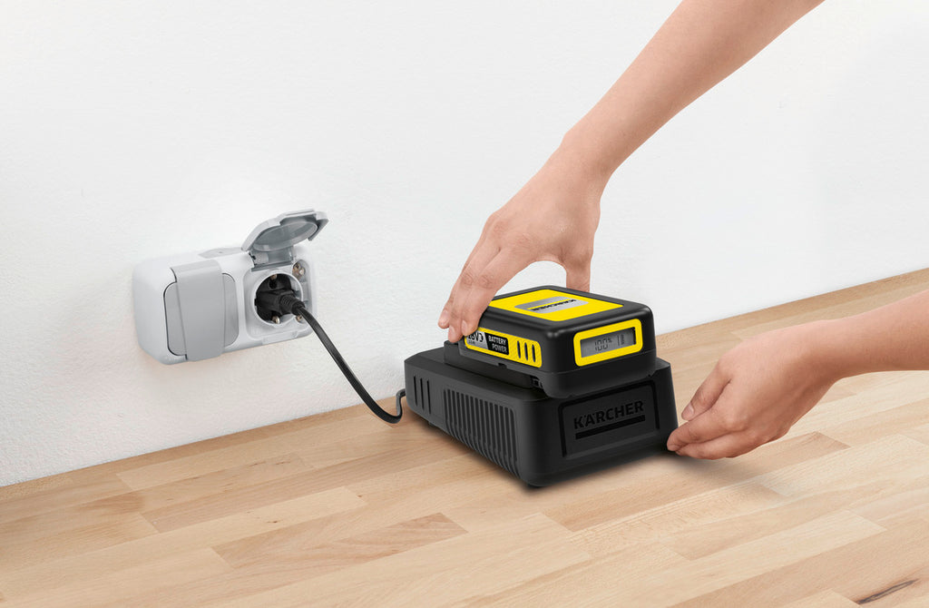 Kärcher 2.445-062.0 - Kit de iniciação, bateria e carregador, 18V, 2,5Ah