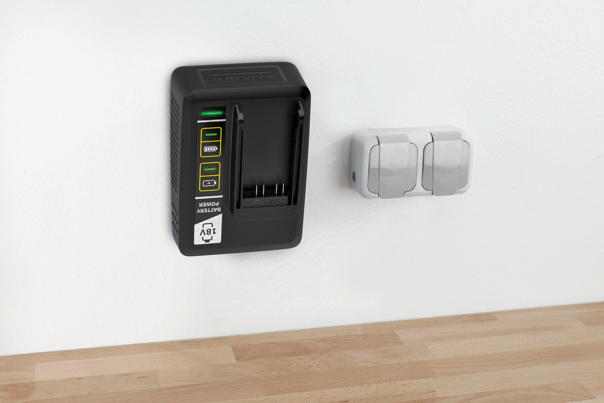 Kärcher 2.445-032.0 - Carregador rápido para baterias Kärcher Battery Power de 18V